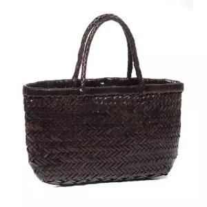 드래곤 디퓨전 Mini Flat Gora 8809 DARK BROWN 미니 플랫 고라 토트
