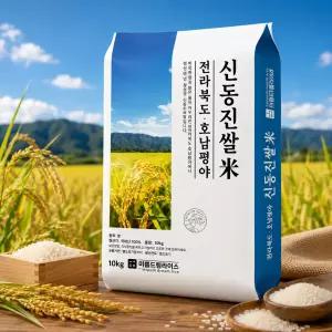 [내일도착]25년산 전라북도 신동진쌀 20kg(단일품종, 상등급)