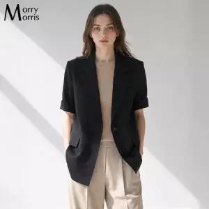 [모리모리스(Morry Morris)] 링클프리 고품격 하프슬리브 재킷-사이즈 55~88다양