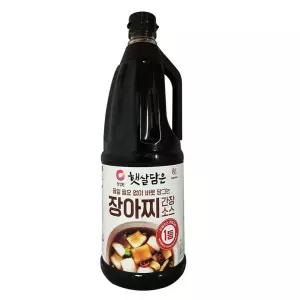 청정원 장아찌 간장소스 1.7L x 2개 / 요리 양념 레시피