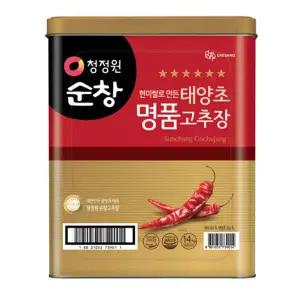 대상 청정원 명품고추장 14kg