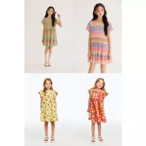 [갤러리아] 베네통키즈G   26S/S  썸머원피스(4컬러) QAOP21631/QAOP11631