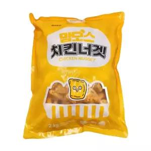 [DM] 맛있는 한끼 냉동간식_겉바속촉 영양 간식 반찬 맘모스 치킨 너겟 2kg