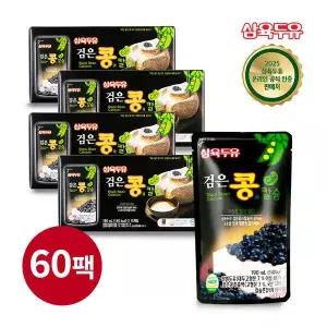 [삼육두유] 검은콩과 칼슘 파우치 190ml x 60팩