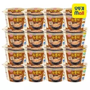 [오뚜기] [1BOX] 옛날 구수한 누룽지 (용기) 60g 16개