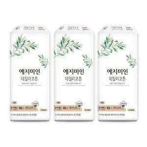 예지미인 데일리코튼 팬티라이너 롱 81Px3팩