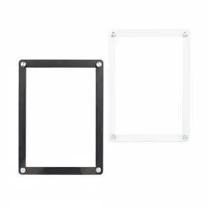 부착식 자석프레임 A4 아파트게시판 투명액자 PC프레임 똑템