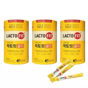 종근당건강 생유산균 락토핏 골드 2gx50포(100g),3통