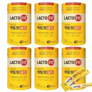 종근당건강 생유산균 락토핏 골드 2gx50포(100g),6통