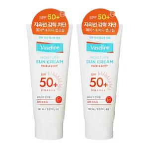 애경 바세린 모이스처 선크림 페이스 앤 바디 150ml 2개 자외선 강력 차단