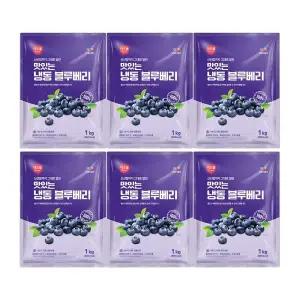 이츠웰 냉동블루베리1Kg x 6개