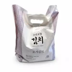 조선호텔김치 신라호텔김치 5kg 1개 최신제조 홈쇼핑 국내산 포기 배추 피코크