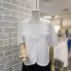 [레코브]LC31F6BL510X 아일렛 블라우스