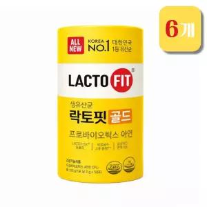 종근당 올뉴 락토핏 생유산균 골드 리뉴얼 2g x 50포 6개 MJM