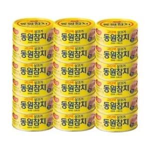 동원 살코기 참치 85g x18개