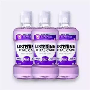 리스테린 토탈케어 마일드 750ml x3