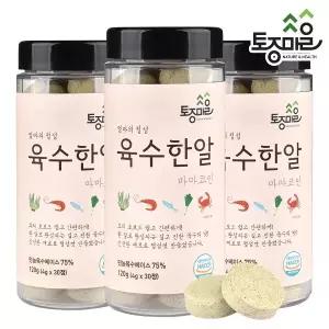 토종마을HACCP인증 마마코인 육수한알 30코인 4g x 30정 X 3통