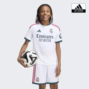 [아디다스키즈](의정부점)[adidas kids](130~160) 레알 마드리드 26/27 홈 저지 (KC3993)