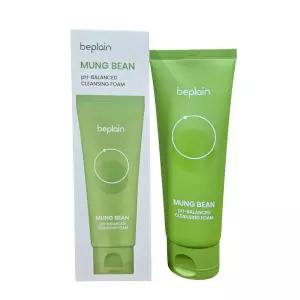 비플레인 녹두 약산성 클렌징폼 160ml /초미세먼지 노폐물 세정/대용량