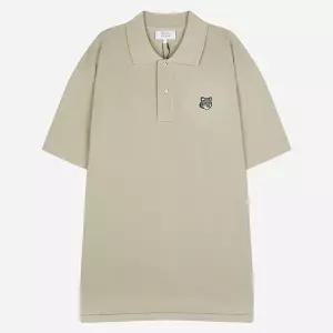 [메종키츠네]6S PM00210KP0001 0450 그레이 폭스 헤드 남성 PK 셔츠 티 리프