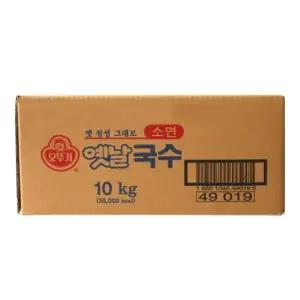 옛날국수(소면)10kg(1박스) 국수 소면 중면 칼국수 당면