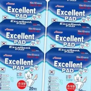 강아지 초대형 배변패드 20개입 6P 실내 소변 화장실
