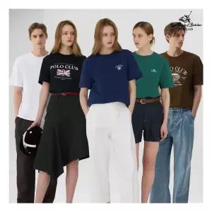 RCB POLO CLUB 26SS 남여공용 라운드 반팔티셔츠 5종 3433394