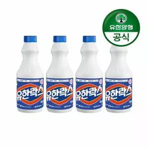 유한양행유한락스 레귤러 1L 4개