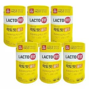 [하프클럽/기타]락토핏 생유산균 골드5X  온가족유산균 2g x 50포 6통 -SDL-