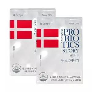 덴프스 덴마크 유산균 이야기 170mg x 60캡슐 2개 / WJ