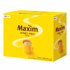 맥심 대용량 모카골드 스틱 커피믹스 사무실 400T MNS