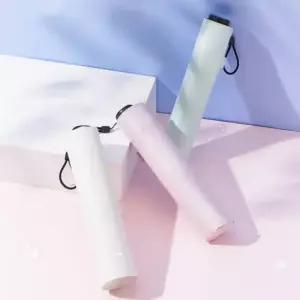 여름필수템 탄소섬유 103g 초초경량 양산 자외선 차단 암막 양우산 겸용 아주 가벼운 휴대용 접이식