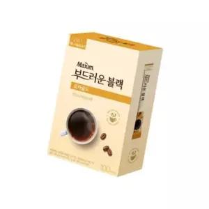 맥심 부드러운 블랙 모카 골드 믹스 커피 100T