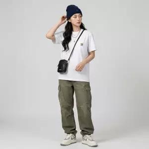 칼하트 데일리 남녀공용 반팔티 K87-WHT