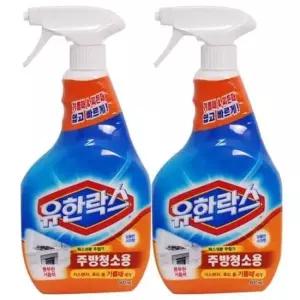 유한락스 주방청소용 600ml 2입