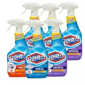 유한락스 주방 욕실 청소용 곰팡이 세제 600ml