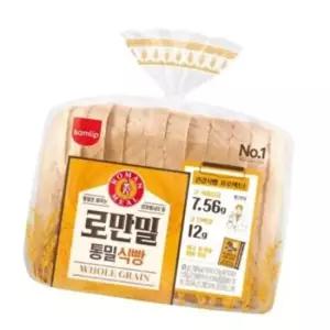 (오티삼립)로만밀 통밀식빵 420g 1봉