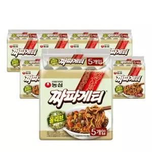 농심올리브 짜파게티 짜장40봉