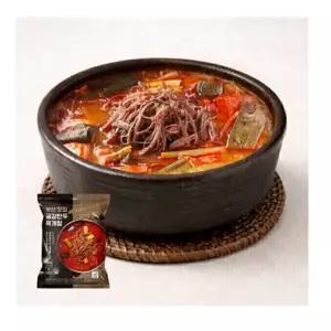금강만두 육개장 630g x5봉/ 부산명물 맛집 / 진한국물과 푸짐한 건더기