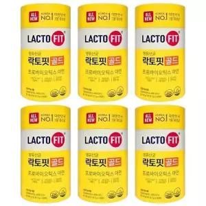 [하프클럽/기타]종근당건강 락토핏 생유산균 골드 2g50포6통 HIS