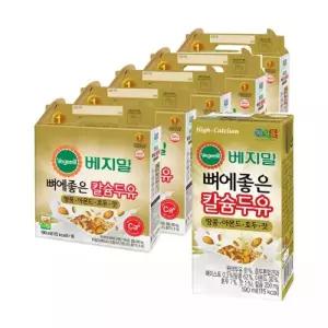 베지밀 뼈에좋은칼슘 아몬드호두잣 두유 190ml 80팩