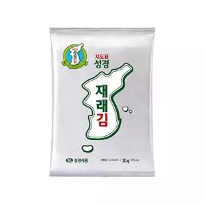 지도표 성경김 재래 전장김 30g 10개