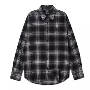 여성 여름셔츠 Sheer Check Shirts WHYCG3721F