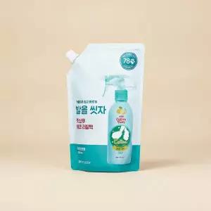 온더바디 코튼 면풋 발을씻자 풋샴푸 리필 500ml 레몬 3개 면풋샴푸 385ML(자몽향 레몬향 쿨링) 5010380