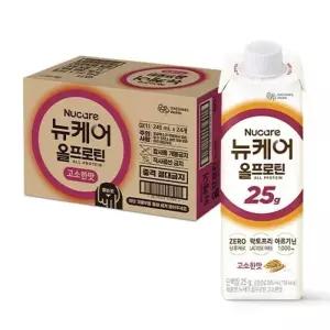 [메인][온라인유통] 뉴케어 올프로틴 고소한맛 (245mlx24팩), 1박스