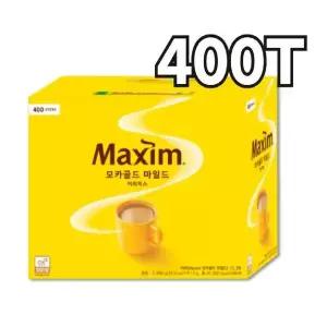 [셀러허브]맥심 모카골드 커피믹스 400T 사무실 탕비실 대용량/J (S50843221)