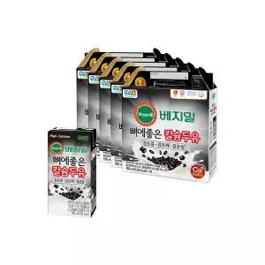 베지밀 뼈에좋은 칼슘 두유 검은콩깨쌀 190mlx80팩