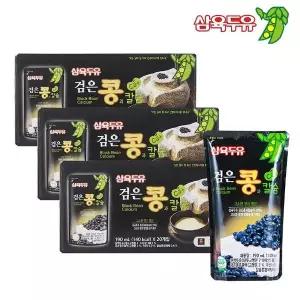 [삼육두유] 검은콩과 칼슘 파우치 190ml 60팩
