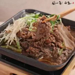 70년 전통의 사리원 소불고기 500g 3팩 세트 한끼식사/J