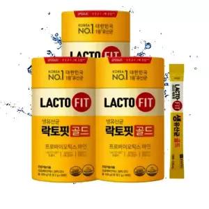 종근당건강 락토핏 골드 생유산균 2g x 50포 3통 714856